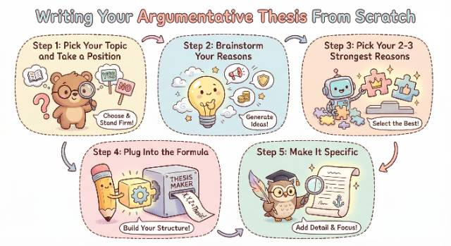 How to Write an Argumentative Essay Thesis Statement