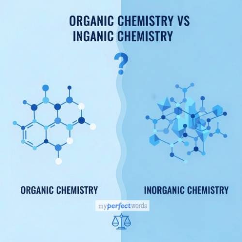 Organic Chemistry Vs Inorganic Chemistry
