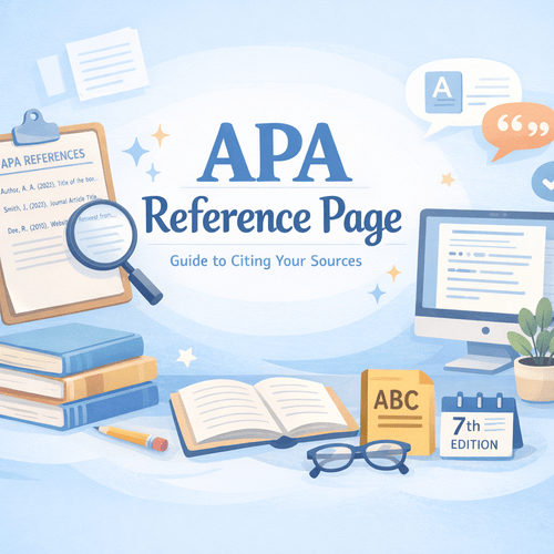 APA Reference Page