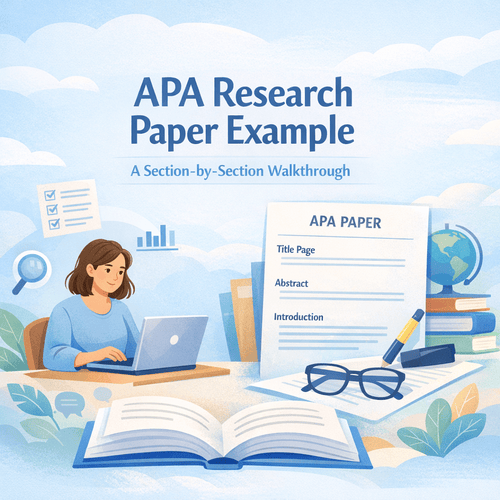 APA Research Paper Example