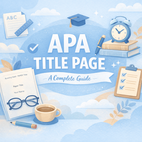 APA Title Page