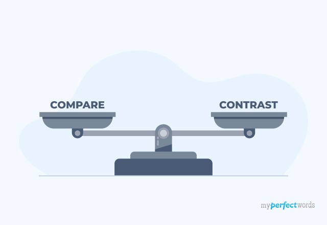 compare and contrast essay examples