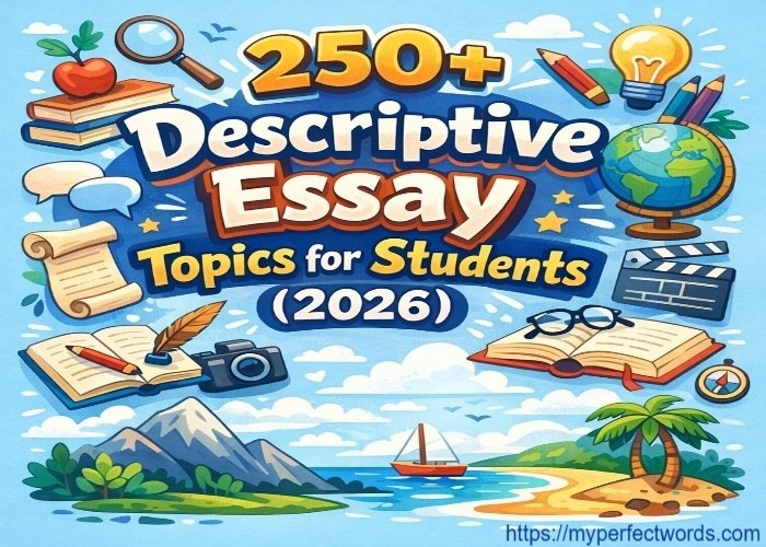 descriptive essay topics