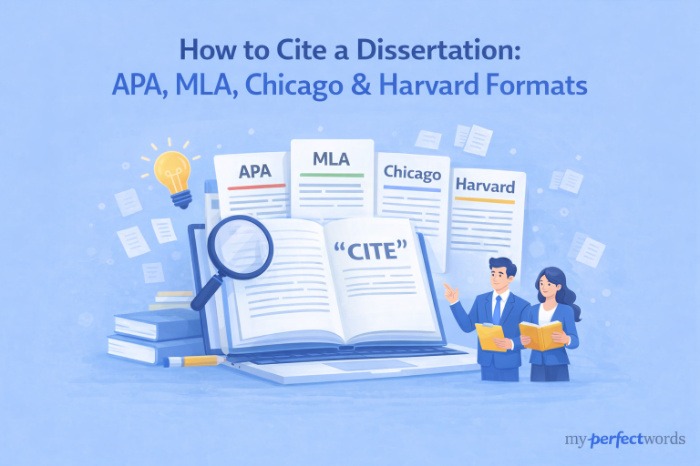 How to Cite a Dissertation