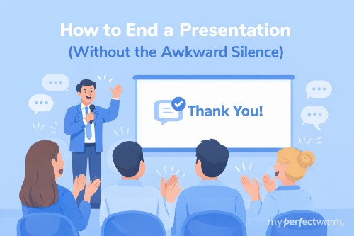 How to End a Presentation
