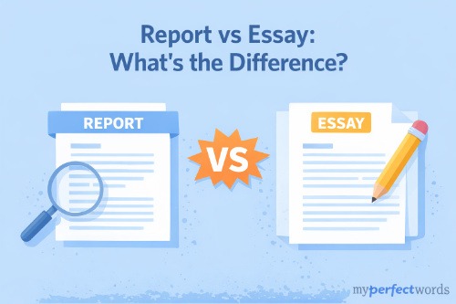 report vs essay