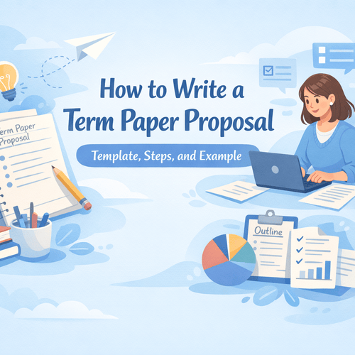 How to Write a Term Paper Proposal