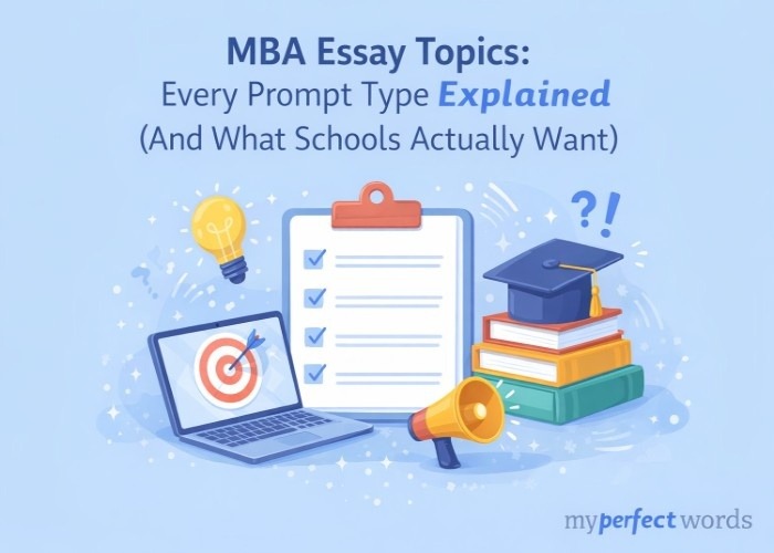 MBA Essay Topics