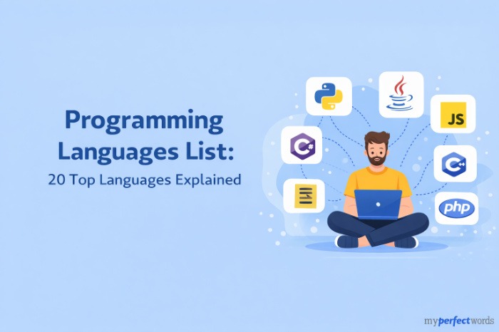 Programming Languages List