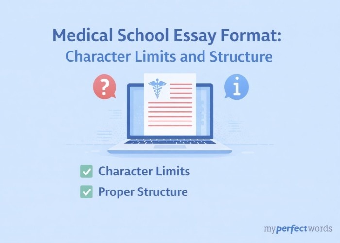Medical School Essay Format