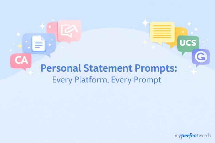 Personal Statement Prompts