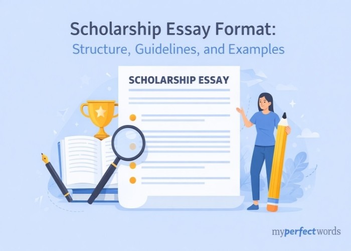 scholarship essay format