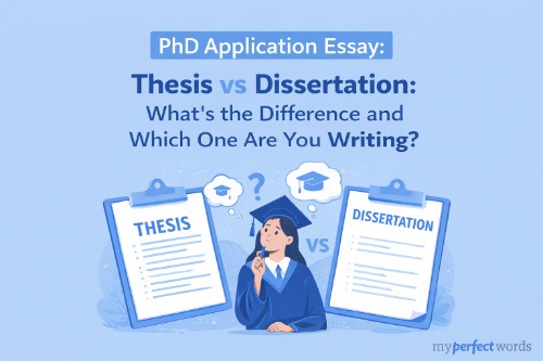 thesis vs dissertation