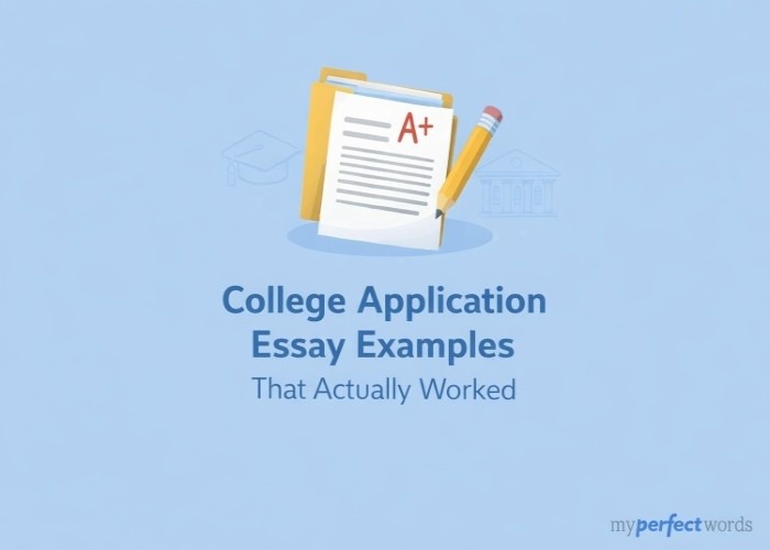 College Application Essay Examples